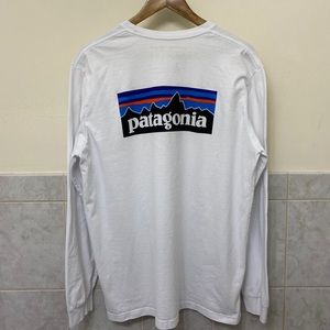 Men's Long-Sleeved P-6 Logo Responsibili-Tee